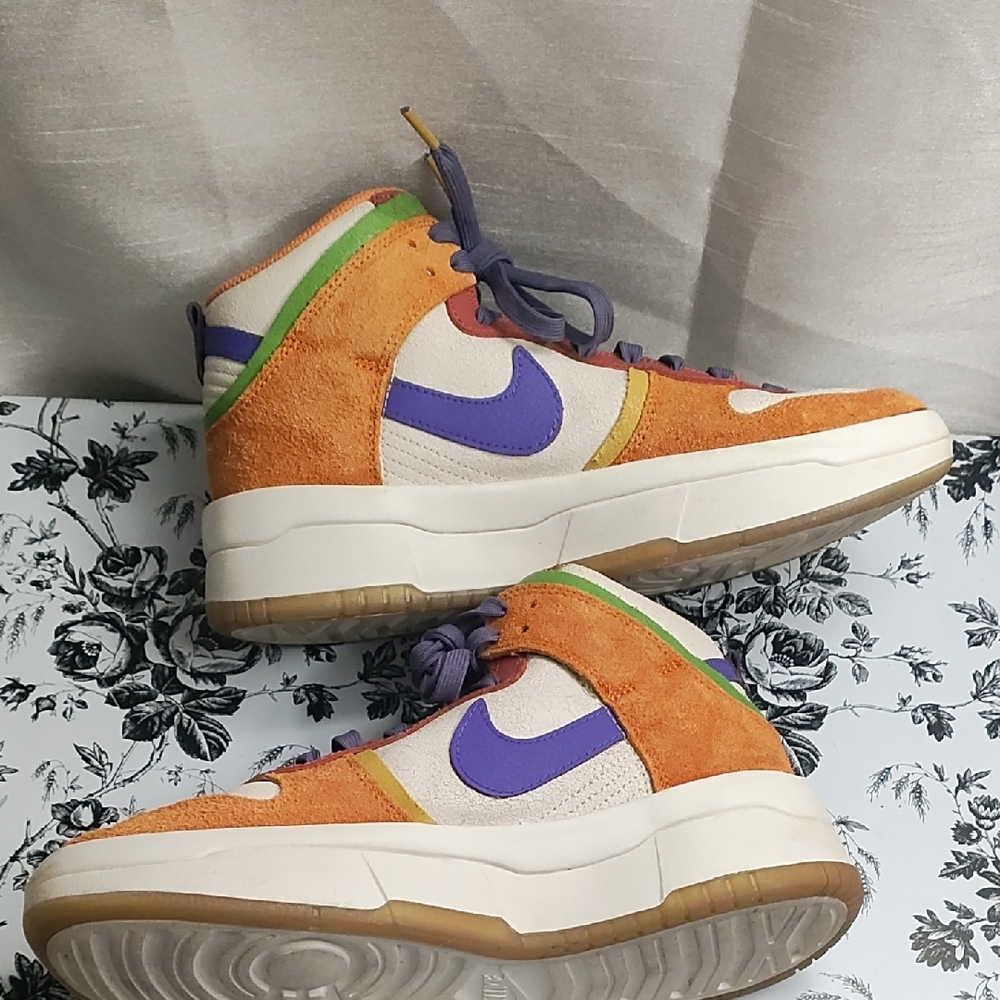 Nike Women's Sneakers - Orange, Purple, Green‎ - Picture 5 of 9